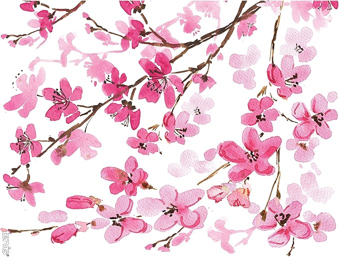 Japanese Cherry Blossom 24 oz Tumbler with Lid