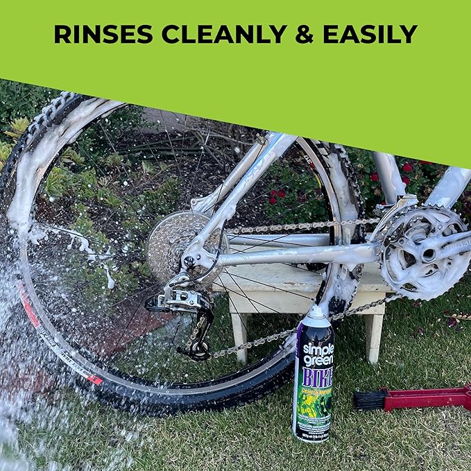 Simple Green Bike 20oz Aerosol Cleaner and Degreaser (2 Pack)