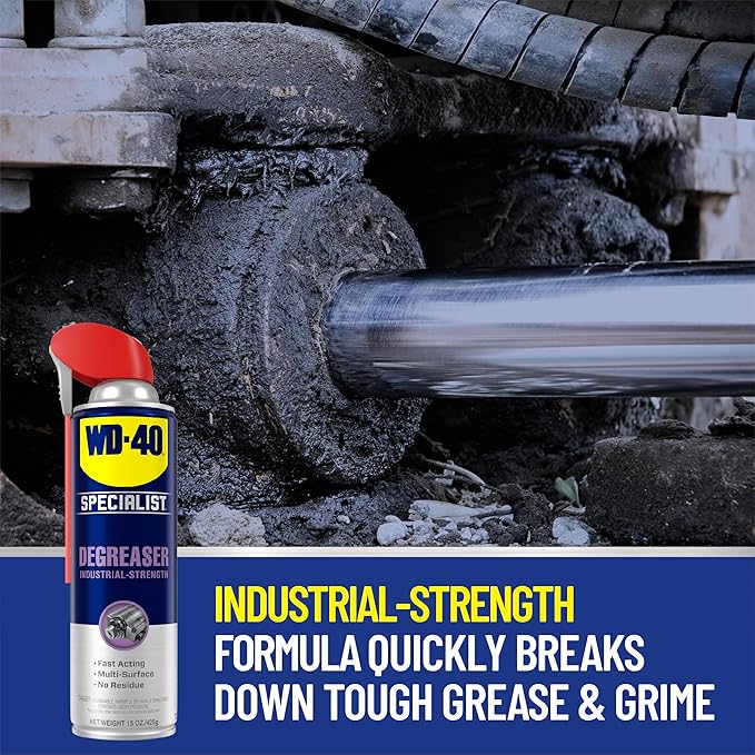 WD-40 Specialist Degreaser, Industrial-Strength, 15 OZ [6-Pack]