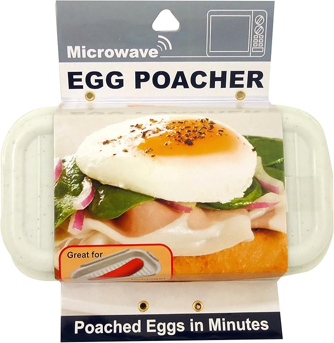Jacent Microwave Egg Poacher, 1 EA