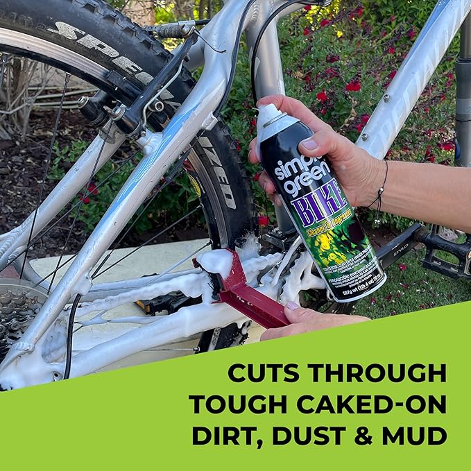 Simple Green Bike 20oz Aerosol Cleaner and Degreaser (2 Pack)