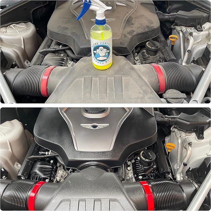 Plane Perfect Buddha Belly Oil & Grease Cleaner - Heavy Duty Aviation Grade Citrus Degreaser Spray - Multi Surface Cleaner for Automotive Engine, Aircraft, Car, Truck & RV | 1 Gallon
